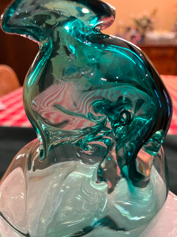 Hand Blown Glass Vase in Arts & Collectibles in Hamilton