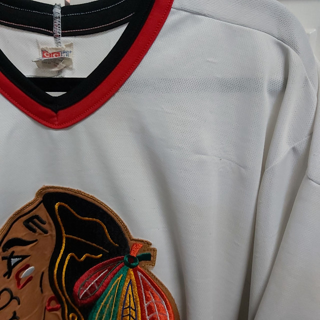 Jerseys - Blackhawks, Vancouver, Hartford in Arts & Collectibles in Red Deer - Image 2