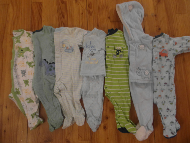 Lot de pyjama d'hiver de 9 mois pour garçon dans Vêtements - 9 à 12 mois  à Laval/Rive Nord
