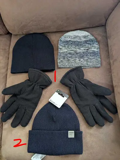 Beanie Hat & Gloves, View more