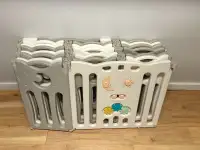20 Panels Foldable Playpen, Fence, Safety Play yard