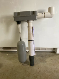 Water Powered Backup Sump Pump