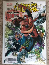 The Amazing Spider-Man #500 Double Sized J Scott Campbell
