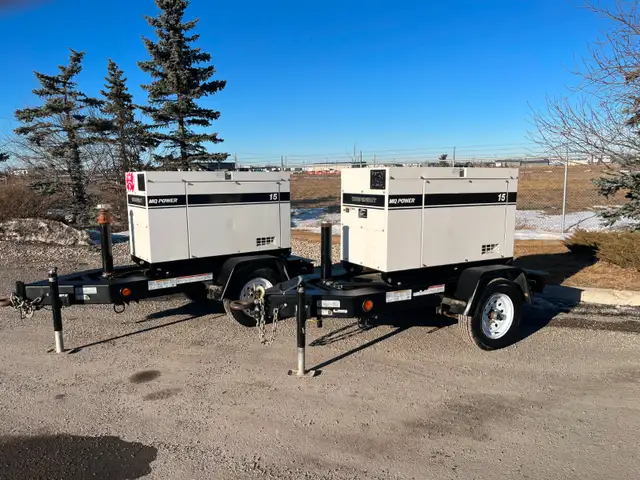 Multiquip 14 KW DCA15 - Used Tow Behind Diesel Generator x 3 in Other in Saskatoon - Image 2
