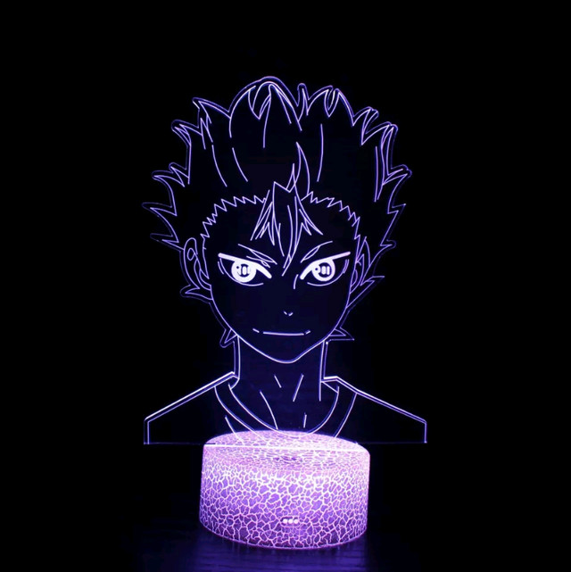 Haikyuu 3D light lamp brand new in box in Arts & Collectibles in Markham / York Region - Image 2