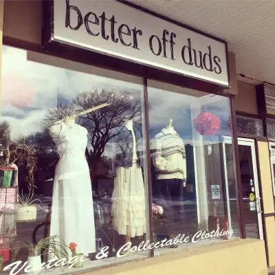 Better Off Duds specializes in gender & size inclusive vintage & collectable clothing. We offer men’...