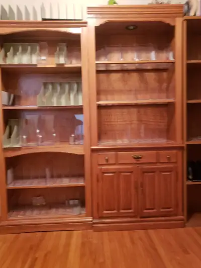 Book shelf with doors and drawers, View more