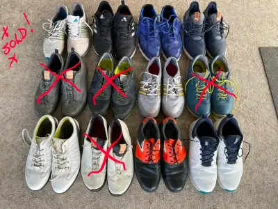 Men’s Golf shoes, shoes, shoes - size 9 -9 1/2, View more