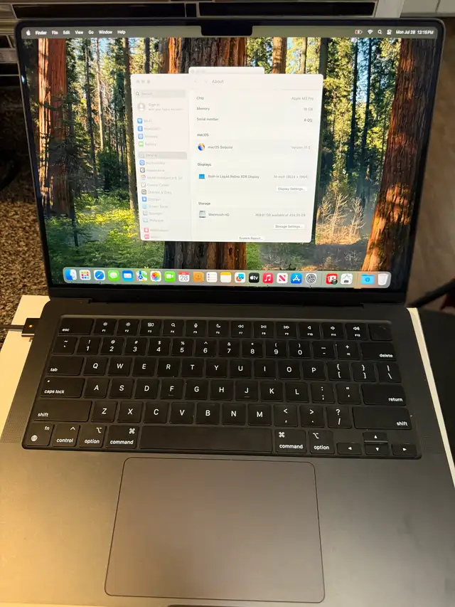 Apple Macbook Pro 14” M3 Pro 18/512 2023 model 63234498898051123