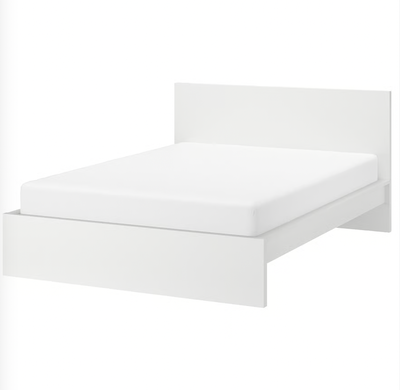 IKEA Double Bed + Mattress + Storage Drawers – Great Condition, View more