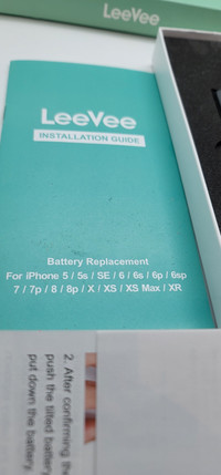 LeeVee battery replacement 