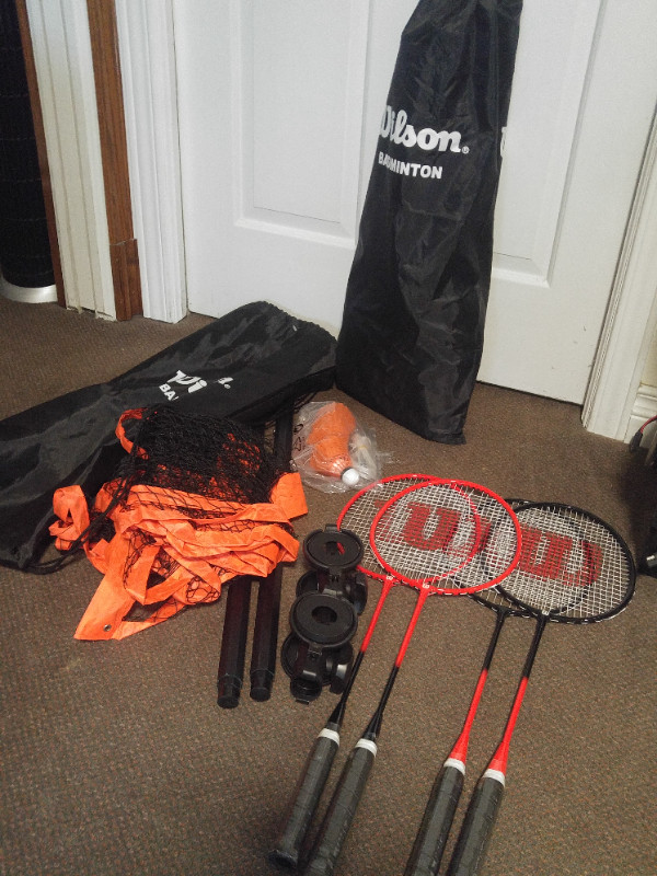 Wilson Outdoor Badminton Kit – Set for 4 - $29.99 | Toys & Games |  Kitchener / Waterloo | Kijiji