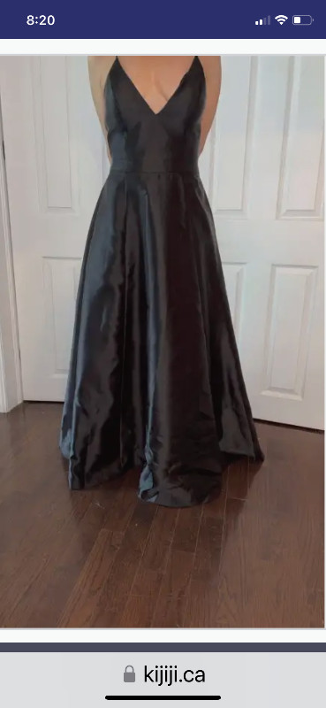 Black JVN designer silky prom dress  from Esty in Women's - Dresses & Skirts in Markham / York Region - Image 2