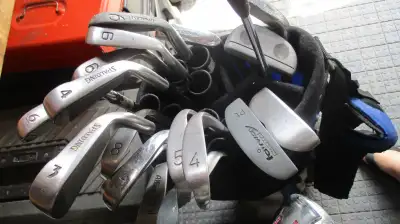 Golf Clubs - Assorted Clubs - Irons $ 10 each. - Driver LH Only, View more