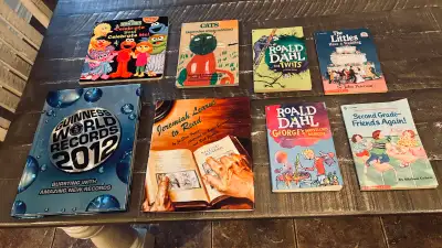 8 kids hardcover/softcover books , View more