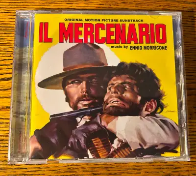 Il Mercenario (CD) - Composed by Ennio Morricone Label: Beat Records Company Cat. #: BCM9610 Media C...