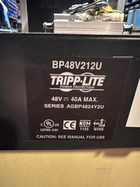 TrippLite BP48V212U  Battery Pack for  Backup UPS