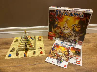LEGO game set 3843 Ramses Pyramid $25, View more
