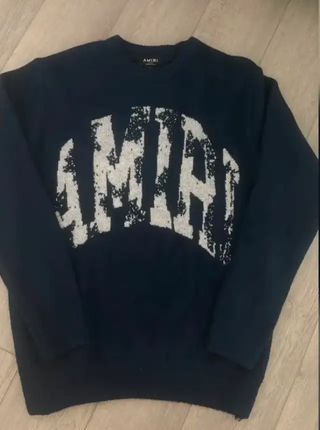 Mens ‘Amiri’ sweater L in Men's in Calgary - Image 2