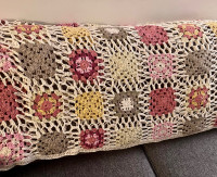 Crochet Throw Blanket • 60”x60”