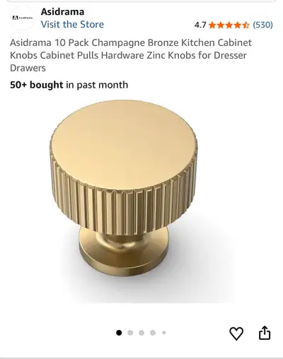 Asidrama Cabinet Knobs, View more