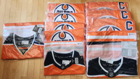 BRAND NEW Men's Edmonton Oilers Jersey size S/M (Orange)