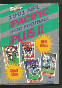 PACIFIC football ... 1991 Series 2 box ... possible BRETT FAVRE?