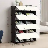 Shoe Storage Cabinet Organzier Tower, Modular Cabinet Shelving f