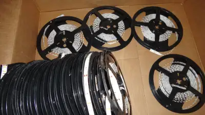 23 Rolls of Led Strip Lighting 5000mmx8x1.8mm Rolls, View more
