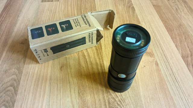 Bright, rechargeable flashlight new in Outdoor Lighting in Saint John - Image 2