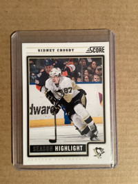 2012-13 Score Sidney Crosby #35  Season Highlight