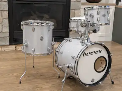 Ludwig Breakbeats Questlove drum shell pack in amazing condition, View more
