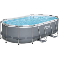 Bestway Power Steel 22’ x 12’ x 48’’ Above Ground Oval Pool Set