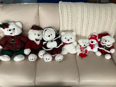 Christmas stuffed animals, View more