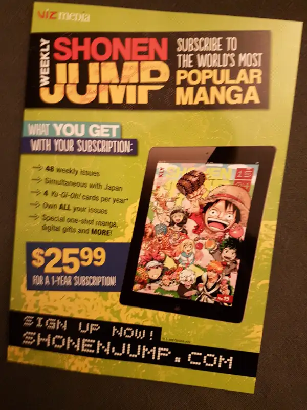 Shonen Jump Magazine Fall 2016 in Magazines in City of Toronto - Image 3