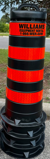 TC54- Traffic Barrels (FOR RENT)