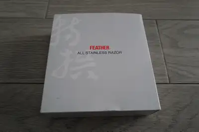 Feather Stainless Safety Razor with Stand, View more
