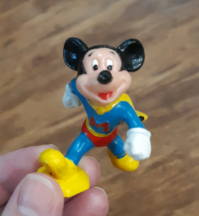 Vintage Mickey Mouse Superman Mini in Arts & Collectibles in Kingston