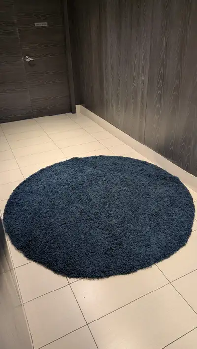Unique Loom Solo Solid Shag Round Rug, View more