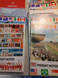 11 TNT freight notes magazines from 70's