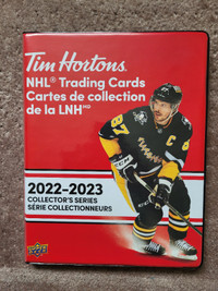 2022-23 Tim Hortons Hockey Card Set with Binder