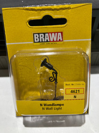 New BRAWA N Scale Wall Lantern Individually Priced