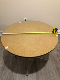 Round Table with Chrome base- As New