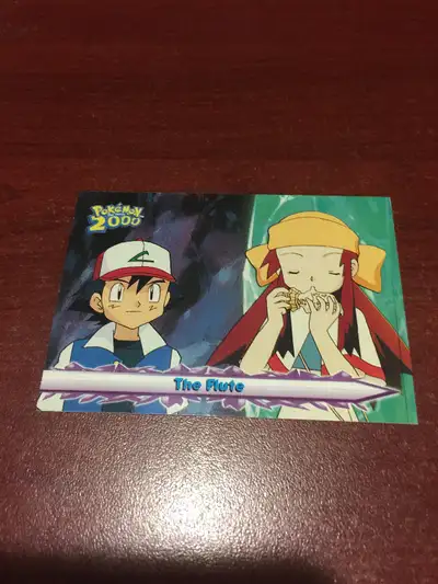 POKEMON THE MOVIE 2000, THE FLUTE CARD # 61 OF 71. Hello buyer, If you see this announcement? ... Me...