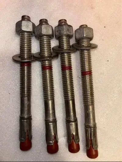 Hilti 1/2 in. x 5-1/2 in. Kwik Bolt TZ2 316, 4 piece available, View more