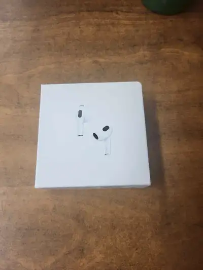 Selling a pair of Apple Airpods (3rd generation) that are in perfect condition and fully functional....