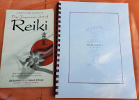 Set of Reiki books. $10 total.