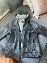 Woman’s leather jacket
