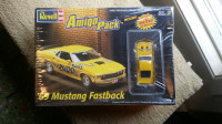 New Sealed Revell Amigo Pack 69 Mustang Fastback With 1/64 Model