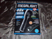 MegaLight Military Grade Tactical LED Flashlight. $20. brand new